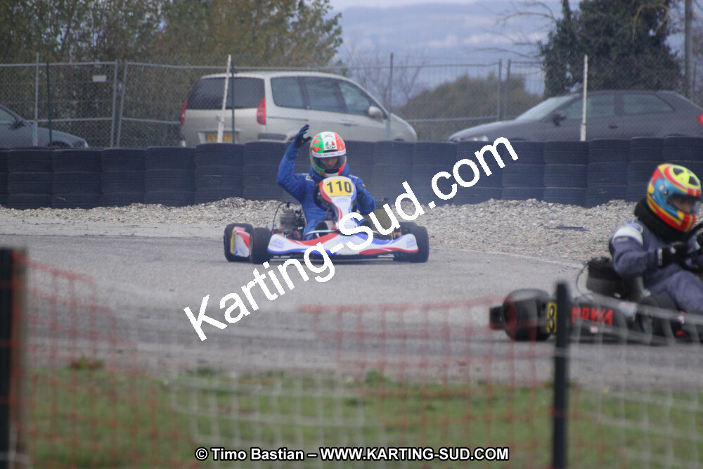 07/11/2010 : 5ème manche du Championnat du Sud 2010 à Carcassonne (photos Timo Bastian) 2010 — karting
