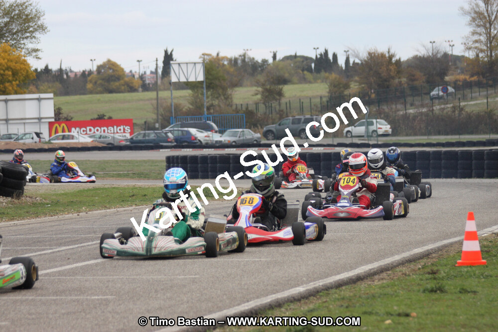 07/11/2010 : 5ème manche du Championnat du Sud 2010 à Carcassonne (photos Timo Bastian) 2010 — karting
