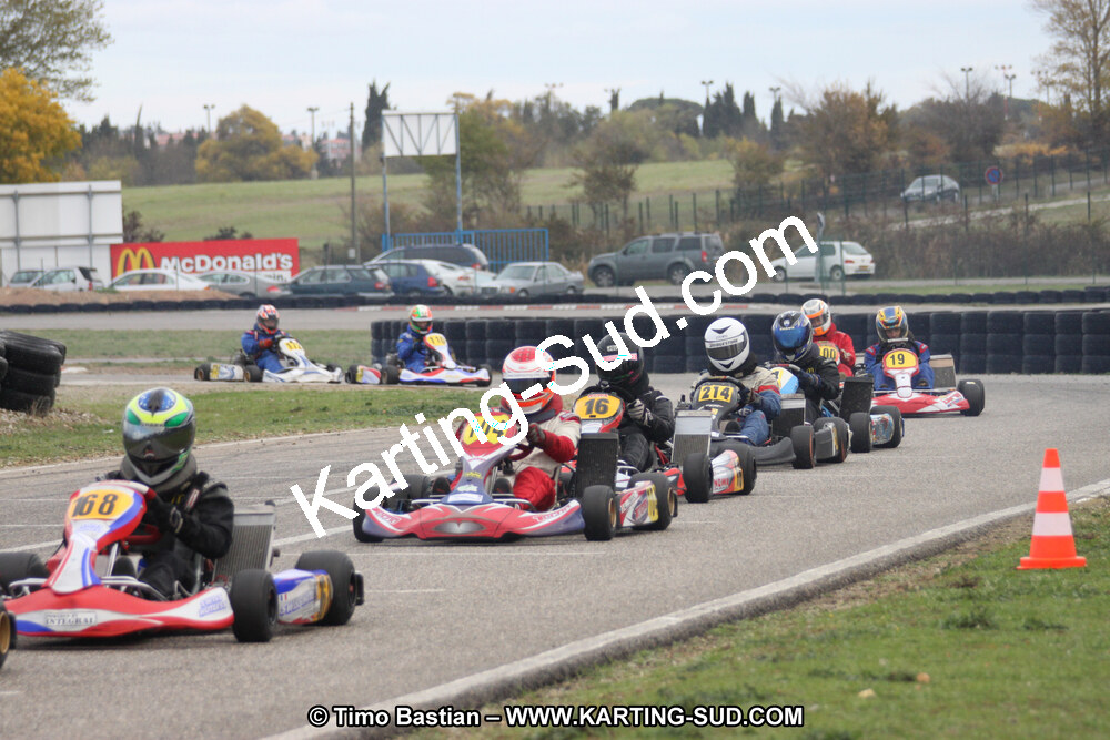 07/11/2010 : 5ème manche du Championnat du Sud 2010 à Carcassonne (photos Timo Bastian) 2010 — karting