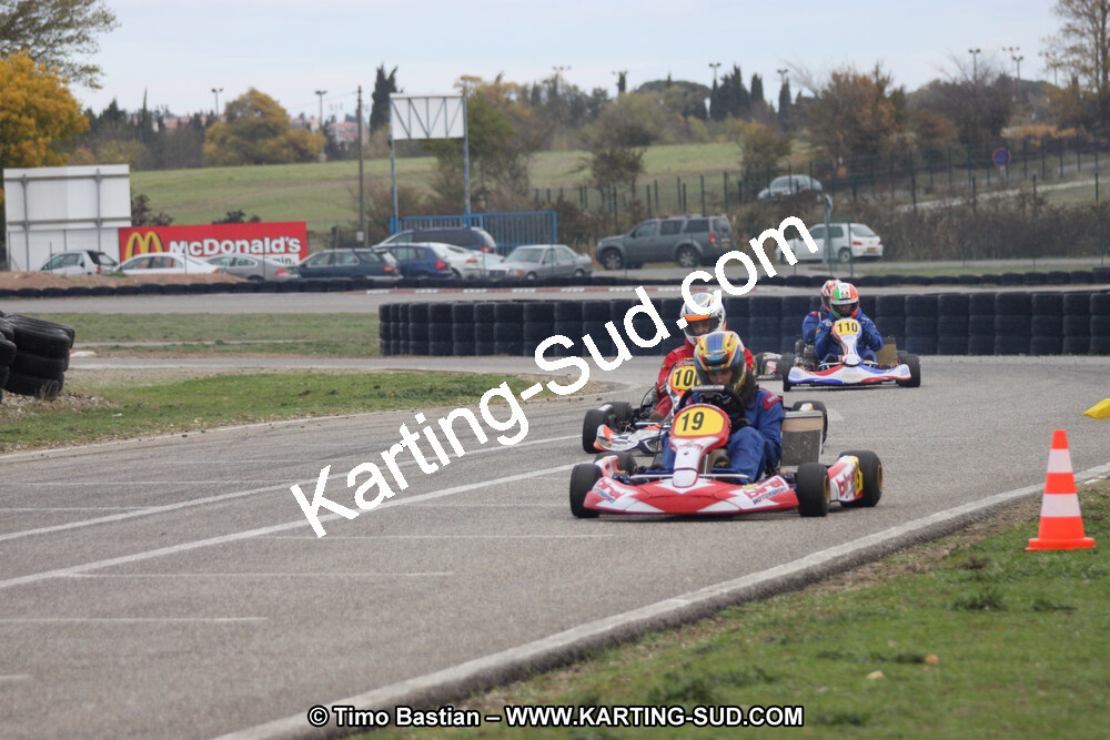 07/11/2010 : 5ème manche du Championnat du Sud 2010 à Carcassonne (photos Timo Bastian) 2010 — karting