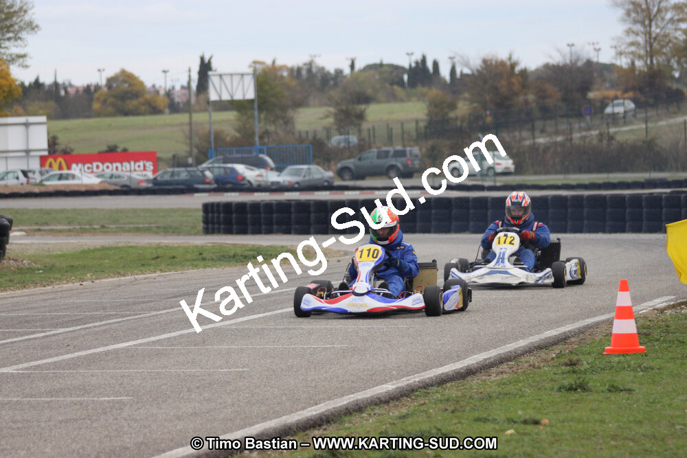 07/11/2010 : 5ème manche du Championnat du Sud 2010 à Carcassonne (photos Timo Bastian) 2010 — karting