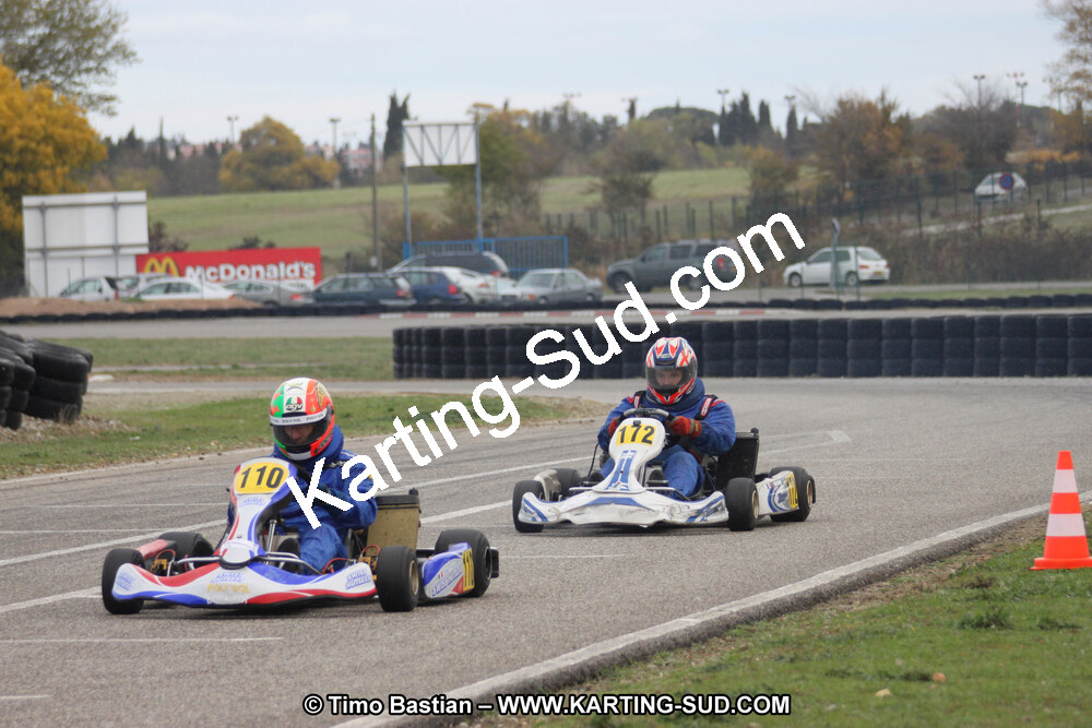 07/11/2010 : 5ème manche du Championnat du Sud 2010 à Carcassonne (photos Timo Bastian) 2010 — karting