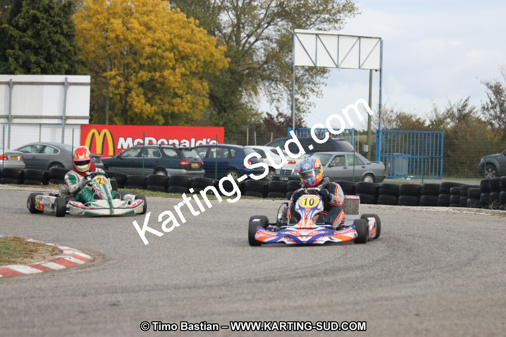 07/11/2010 : 5ème manche du Championnat du Sud 2010 à Carcassonne (photos Timo Bastian) 2010 — karting