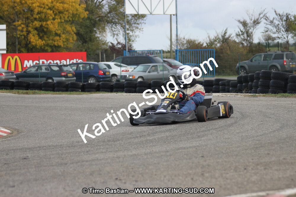 07/11/2010 : 5ème manche du Championnat du Sud 2010 à Carcassonne (photos Timo Bastian) 2010 — karting