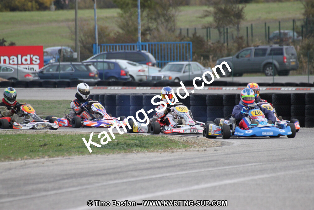 07/11/2010 : 5ème manche du Championnat du Sud 2010 à Carcassonne (photos Timo Bastian) 2010 — karting