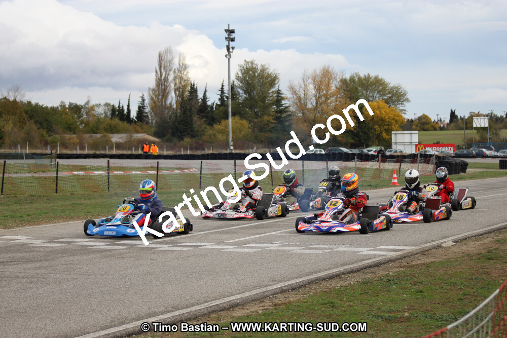 07/11/2010 : 5ème manche du Championnat du Sud 2010 à Carcassonne (photos Timo Bastian) 2010 — karting