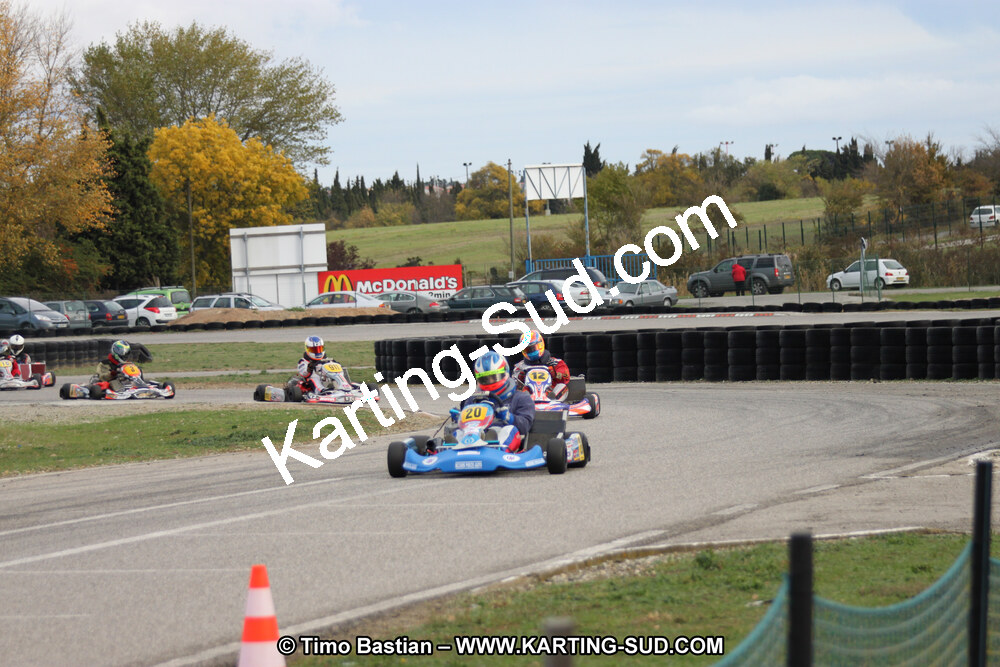 07/11/2010 : 5ème manche du Championnat du Sud 2010 à Carcassonne (photos Timo Bastian) 2010 — karting