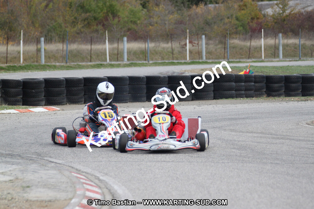 07/11/2010 : 5ème manche du Championnat du Sud 2010 à Carcassonne (photos Timo Bastian) 2010 — karting