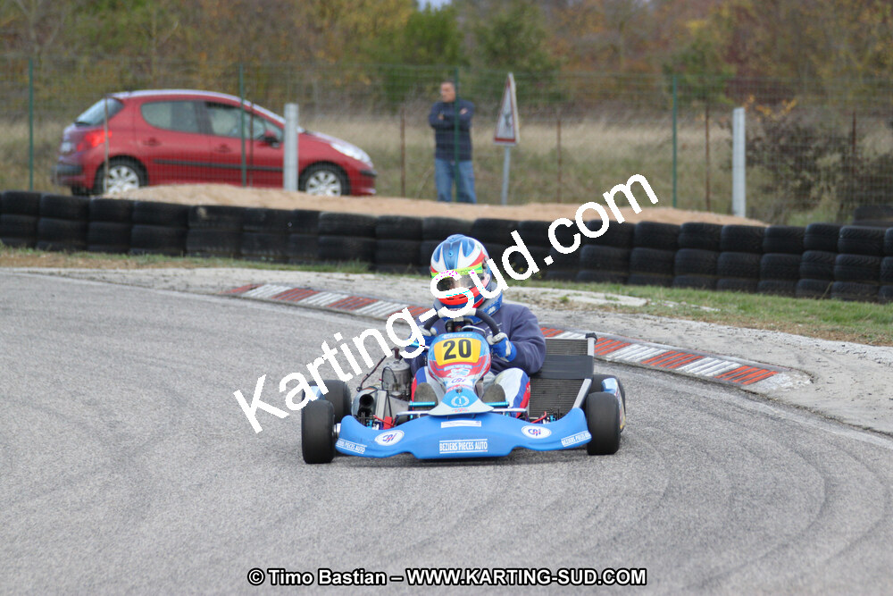 07/11/2010 : 5ème manche du Championnat du Sud 2010 à Carcassonne (photos Timo Bastian) 2010 — karting