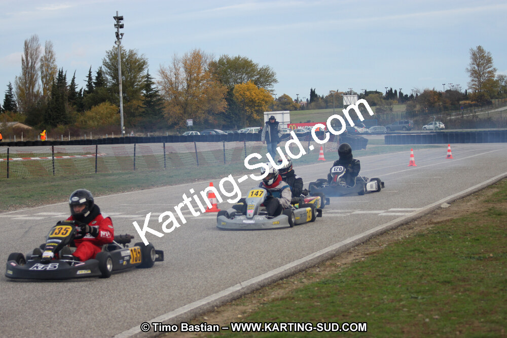 07/11/2010 : 5ème manche du Championnat du Sud 2010 à Carcassonne (photos Timo Bastian) 2010 — karting