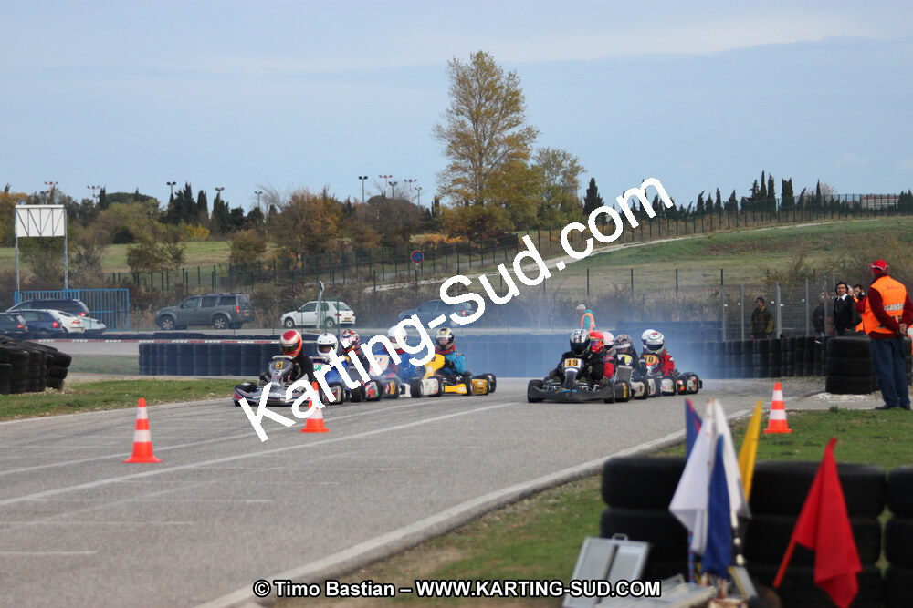 07/11/2010 : 5ème manche du Championnat du Sud 2010 à Carcassonne (photos Timo Bastian) 2010 — karting