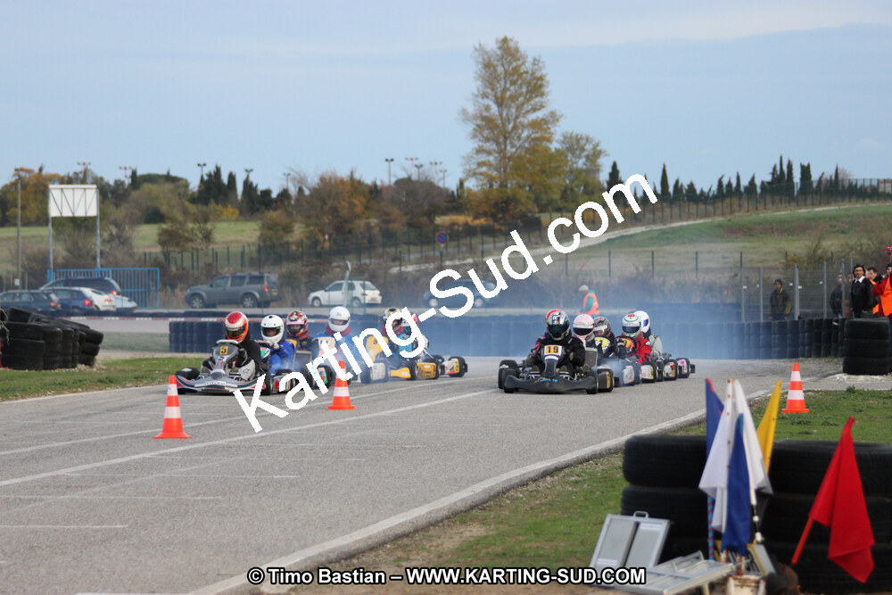 07/11/2010 : 5ème manche du Championnat du Sud 2010 à Carcassonne (photos Timo Bastian) 2010 — karting