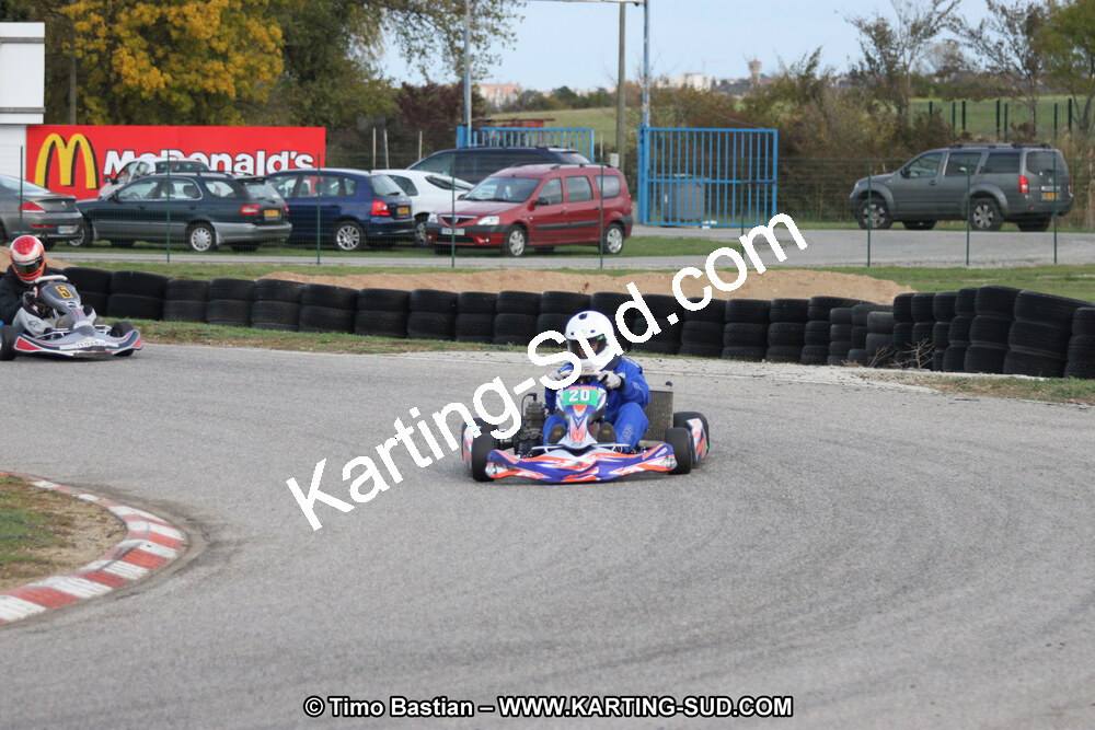 07/11/2010 : 5ème manche du Championnat du Sud 2010 à Carcassonne (photos Timo Bastian) 2010 — karting