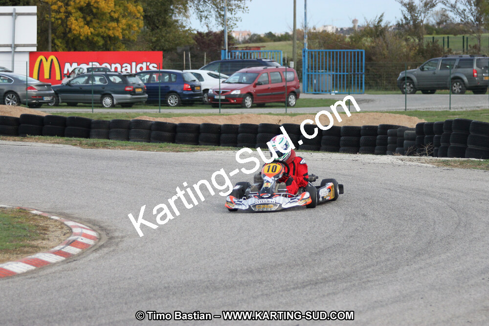 07/11/2010 : 5ème manche du Championnat du Sud 2010 à Carcassonne (photos Timo Bastian) 2010 — karting