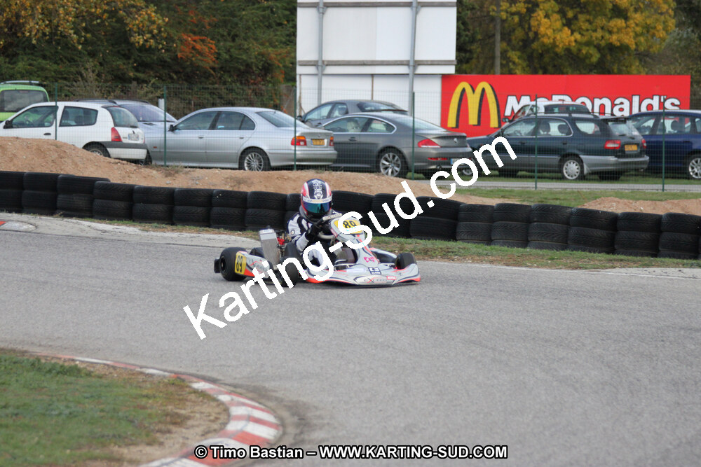 07/11/2010 : 5ème manche du Championnat du Sud 2010 à Carcassonne (photos Timo Bastian) 2010 — karting