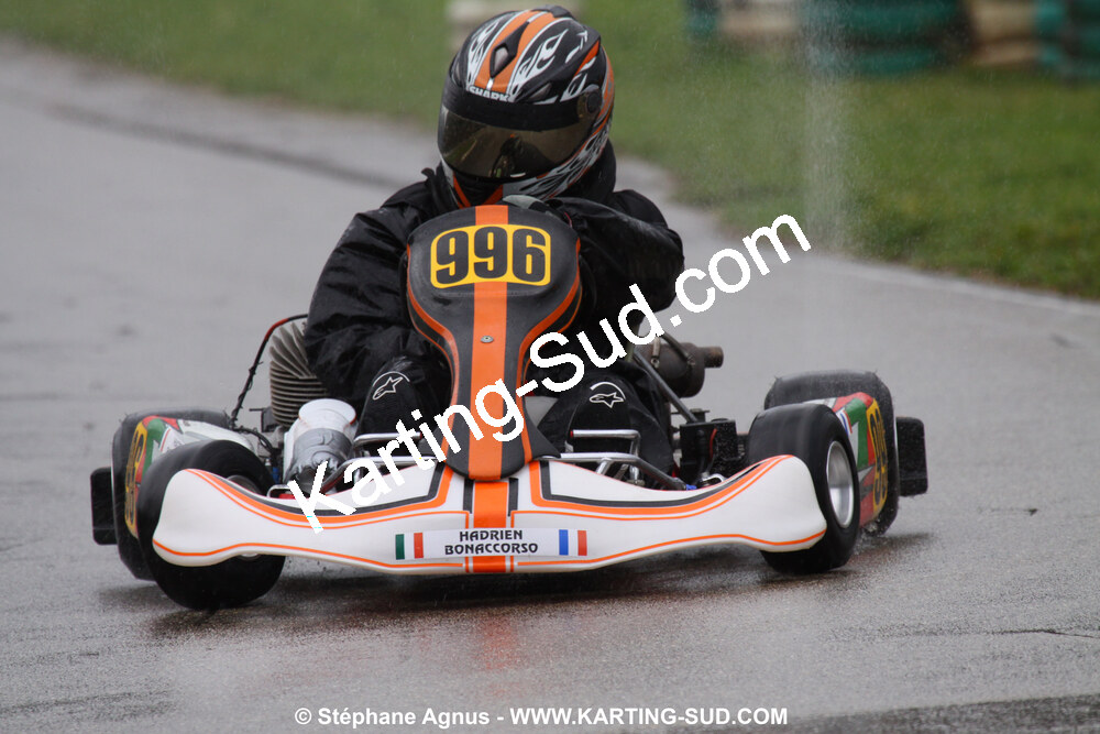 Hadrien BONACCORSO — 21/11/2010 : Trophée de la Brasserie Didier Racing à Alès (photos Stéphane Agnus) 2010 — karting