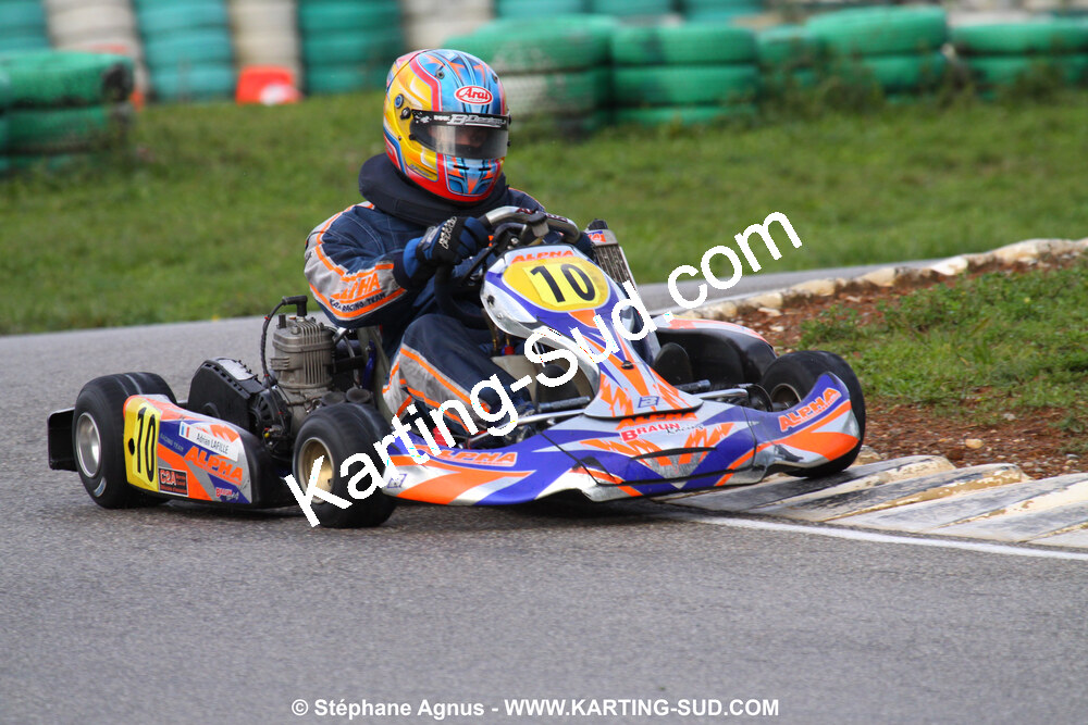 Adrian LAFILLE — 21/11/2010 : Trophée de la Brasserie Didier Racing à Alès (photos Stéphane Agnus) 2010 — karting