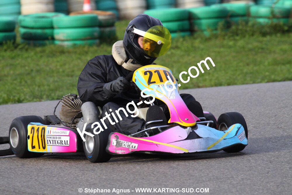 Guillaume DARNES — 21/11/2010 : Trophée de la Brasserie Didier Racing à Alès (photos Stéphane Agnus) 2010 — karting