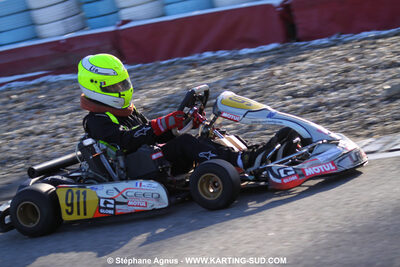Léo FRANCHINI — 04/12/2010 : Course Club Téléthon 2010 à Lavelanet (photos Stéphane Agnus) 2010 — karting