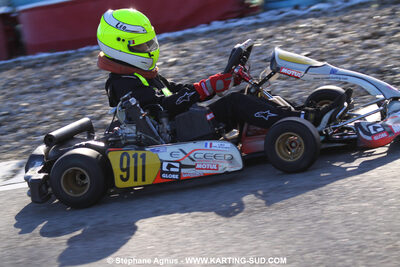 Léo FRANCHINI — 04/12/2010 : Course Club Téléthon 2010 à Lavelanet (photos Stéphane Agnus) 2010 — karting