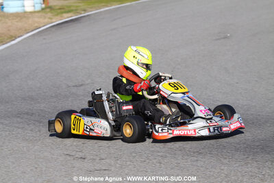 Léo FRANCHINI — 04/12/2010 : Course Club Téléthon 2010 à Lavelanet (photos Stéphane Agnus) 2010 — karting