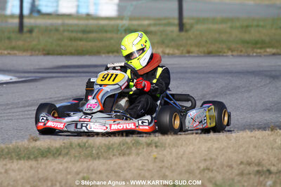 Léo FRANCHINI — 04/12/2010 : Course Club Téléthon 2010 à Lavelanet (photos Stéphane Agnus) 2010 — karting