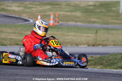 Gilles DUPRAT — 04/12/2010 : Course Club Téléthon 2010 à Lavelanet (photos Stéphane Agnus) 2010 — karting