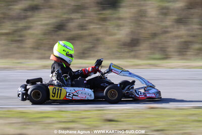 Léo FRANCHINI — 04/12/2010 : Course Club Téléthon 2010 à Lavelanet (photos Stéphane Agnus) 2010 — karting