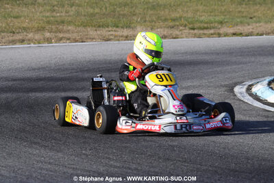 Léo FRANCHINI — 04/12/2010 : Course Club Téléthon 2010 à Lavelanet (photos Stéphane Agnus) 2010 — karting