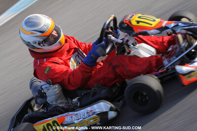 Gilles DUPRAT — 04/12/2010 : Course Club Téléthon 2010 à Lavelanet (photos Stéphane Agnus) 2010 — karting