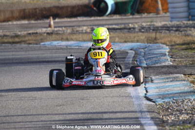 Léo FRANCHINI — 04/12/2010 : Course Club Téléthon 2010 à Lavelanet (photos Stéphane Agnus) 2010 — karting