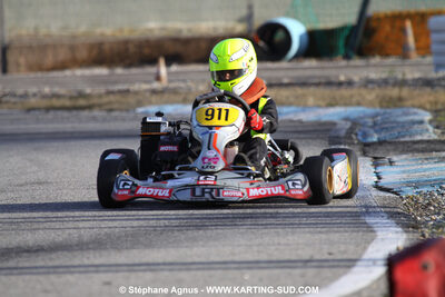 Léo FRANCHINI — 04/12/2010 : Course Club Téléthon 2010 à Lavelanet (photos Stéphane Agnus) 2010 — karting