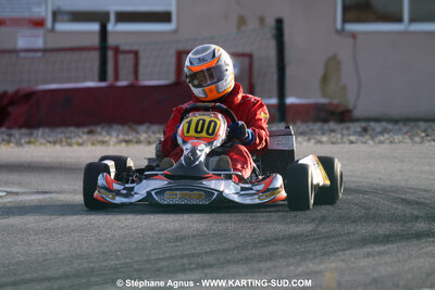 Gilles DUPRAT — 04/12/2010 : Course Club Téléthon 2010 à Lavelanet (photos Stéphane Agnus) 2010 — karting