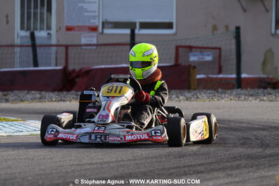 Léo FRANCHINI — 04/12/2010 : Course Club Téléthon 2010 à Lavelanet (photos Stéphane Agnus) 2010 — karting