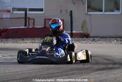Cédric AZEMA — 04/12/2010 : Course Club Téléthon 2010 à Lavelanet (photos Stéphane Agnus) 2010 — karting
