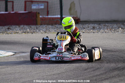 Léo FRANCHINI — 04/12/2010 : Course Club Téléthon 2010 à Lavelanet (photos Stéphane Agnus) 2010 — karting