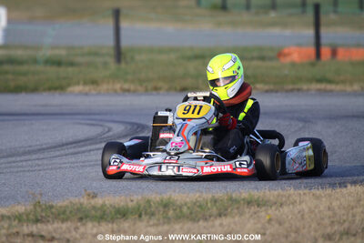 Léo FRANCHINI — 04/12/2010 : Course Club Téléthon 2010 à Lavelanet (photos Stéphane Agnus) 2010 — karting