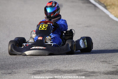 Cédric AZEMA — 04/12/2010 : Course Club Téléthon 2010 à Lavelanet (photos Stéphane Agnus) 2010 — karting