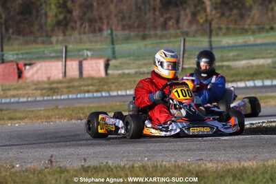 Gilles DUPRAT — 04/12/2010 : Course Club Téléthon 2010 à Lavelanet (photos Stéphane Agnus) 2010 — karting