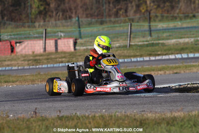 Léo FRANCHINI — 04/12/2010 : Course Club Téléthon 2010 à Lavelanet (photos Stéphane Agnus) 2010 — karting