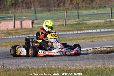 Léo FRANCHINI — 04/12/2010 : Course Club Téléthon 2010 à Lavelanet (photos Stéphane Agnus) 2010 — karting