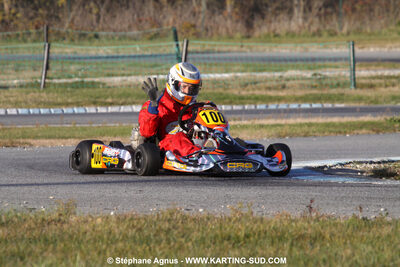 Gilles DUPRAT — 04/12/2010 : Course Club Téléthon 2010 à Lavelanet (photos Stéphane Agnus) 2010 — karting
