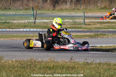 Léo FRANCHINI — 04/12/2010 : Course Club Téléthon 2010 à Lavelanet (photos Stéphane Agnus) 2010 — karting