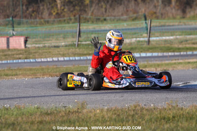 Gilles DUPRAT — 04/12/2010 : Course Club Téléthon 2010 à Lavelanet (photos Stéphane Agnus) 2010 — karting