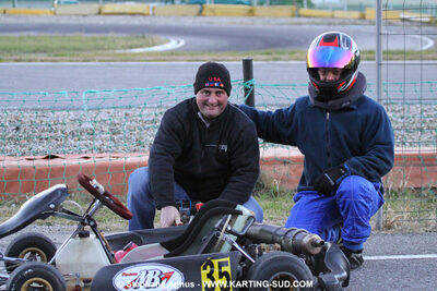 Cédric AZEMA — 04/12/2010 : Course Club Téléthon 2010 à Lavelanet (photos Stéphane Agnus) 2010 — karting