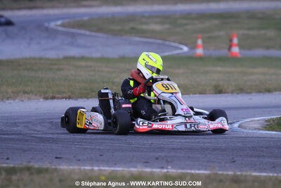 Léo FRANCHINI — 04/12/2010 : Course Club Téléthon 2010 à Lavelanet (photos Stéphane Agnus) 2010 — karting