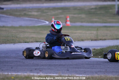 Cédric AZEMA — 04/12/2010 : Course Club Téléthon 2010 à Lavelanet (photos Stéphane Agnus) 2010 — karting