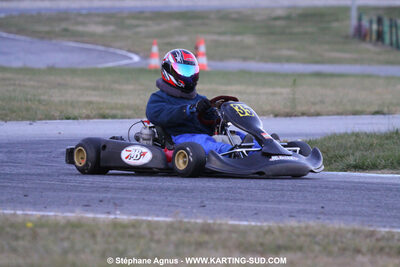 Cédric AZEMA — 04/12/2010 : Course Club Téléthon 2010 à Lavelanet (photos Stéphane Agnus) 2010 — karting