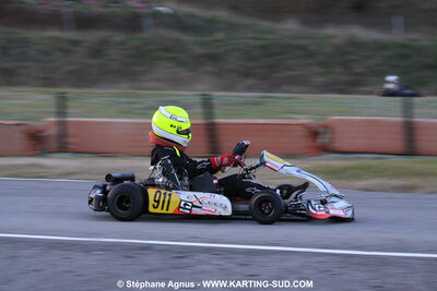 Léo FRANCHINI — 04/12/2010 : Course Club Téléthon 2010 à Lavelanet (photos Stéphane Agnus) 2010 — karting
