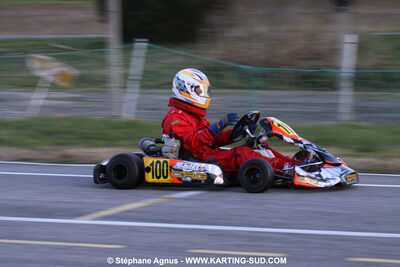 Gilles DUPRAT — 04/12/2010 : Course Club Téléthon 2010 à Lavelanet (photos Stéphane Agnus) 2010 — karting